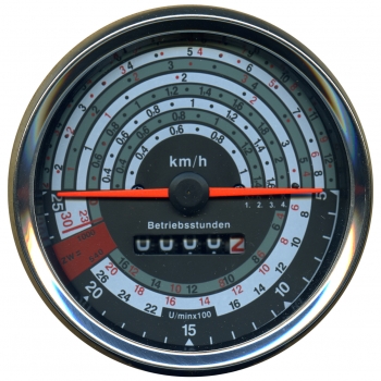 Traktormeter für Fendt Favorit 4, 10, 11, 12, 610, 611S, FW180